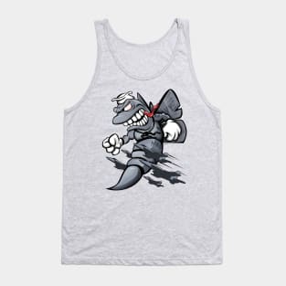 F/A-18 Hornet / Super Hornet Fighter Attack Military Jet Cartoon Tank Top